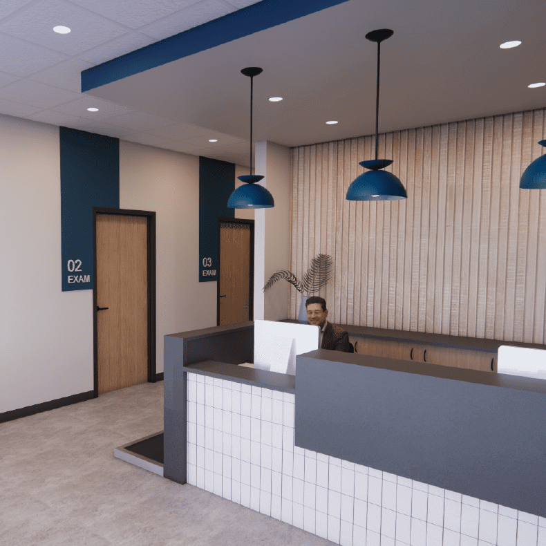 new practice lobby rendering